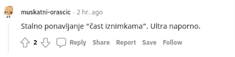 Nekima smetaju česte poštapalice