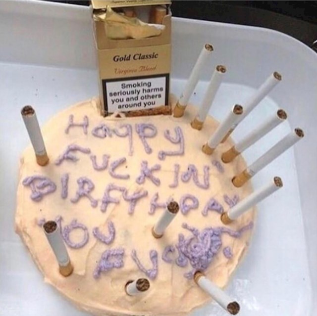 Rođendanska torta za ovisnika? 2