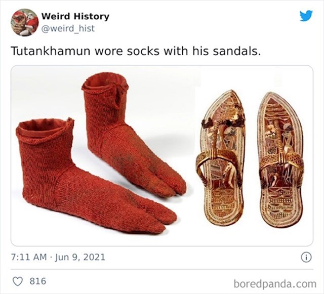 Ovo su Tutankamonove čarape