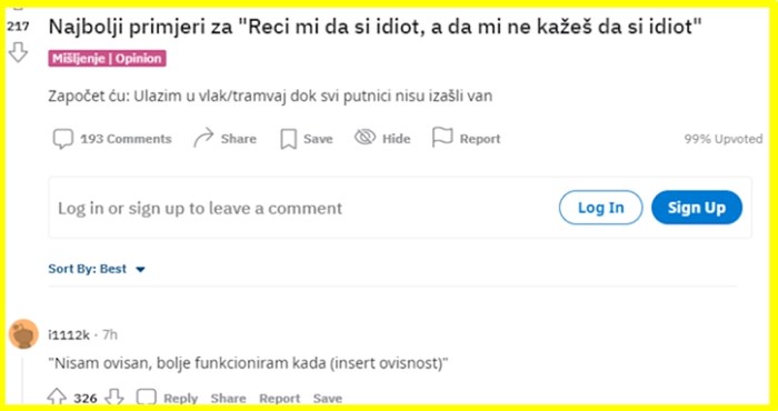 Ekipa na Redditu bira stvari koje rade samo nekvalitetne osobe, primjeri su jako zanimljivi