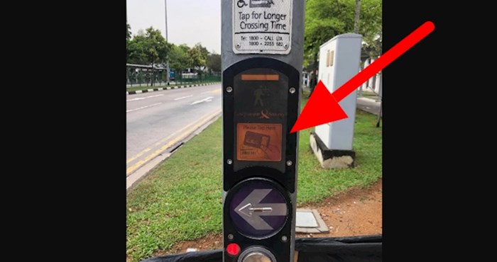 Semafori u Singapuru imaju mjesto za prisloniti karticu, razlog zašto je genijalan!
