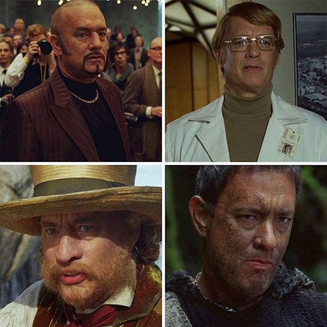 Tom Hanks kao 4 različite osobe u filmu Cloud Atlas (2012)