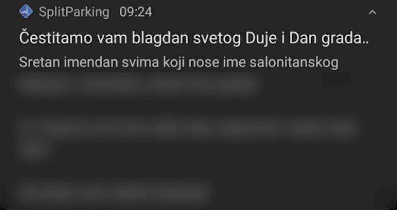 Splitska javna tvrtka čestitala je Dan grada na neobičan način, neki su oduševljeni, drugi zgroženi