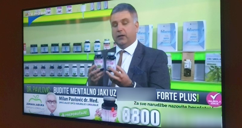 Na TV se pojavila reklama za "lijek" protiv depresije, jednostavno morate vidjeti kako se zove