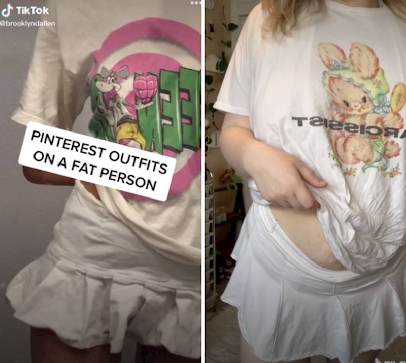 Ali, nije me briga. Želim pokazati kako trendovi izgledaju na plus-size ljudima i osjećam se dobro dok to radim