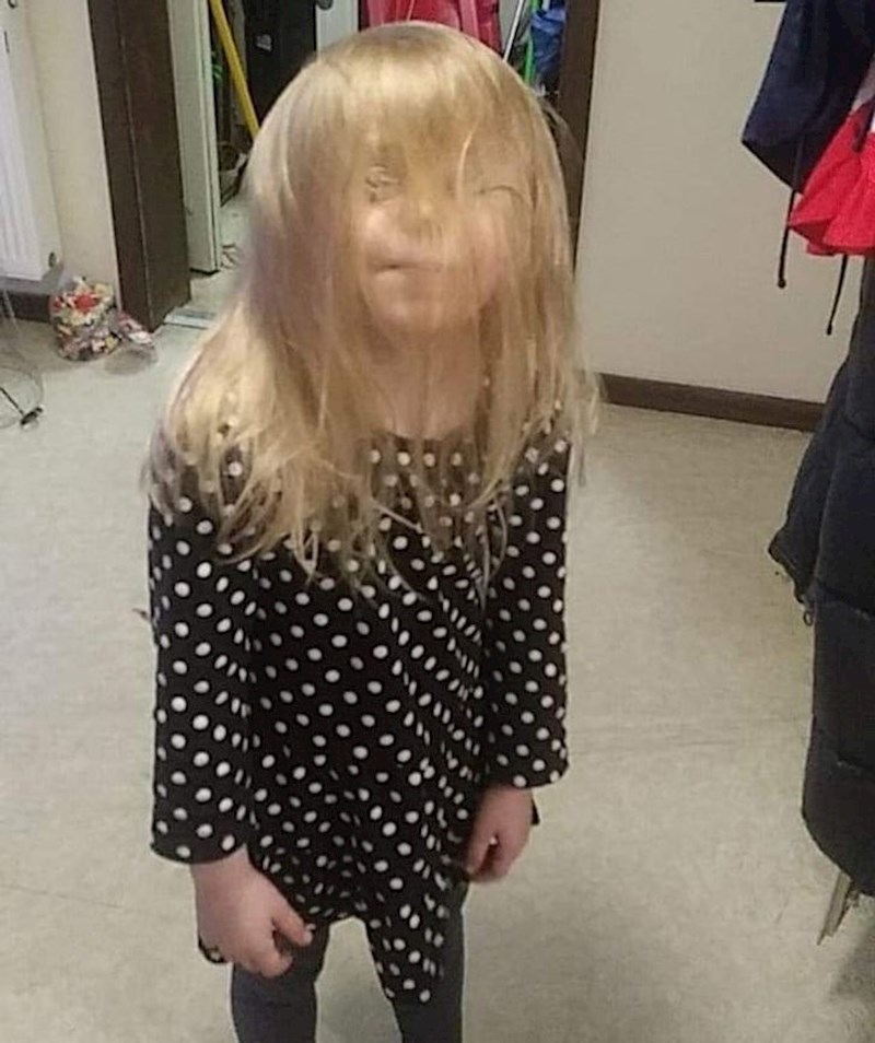 Kaže da je tata spremio za školu