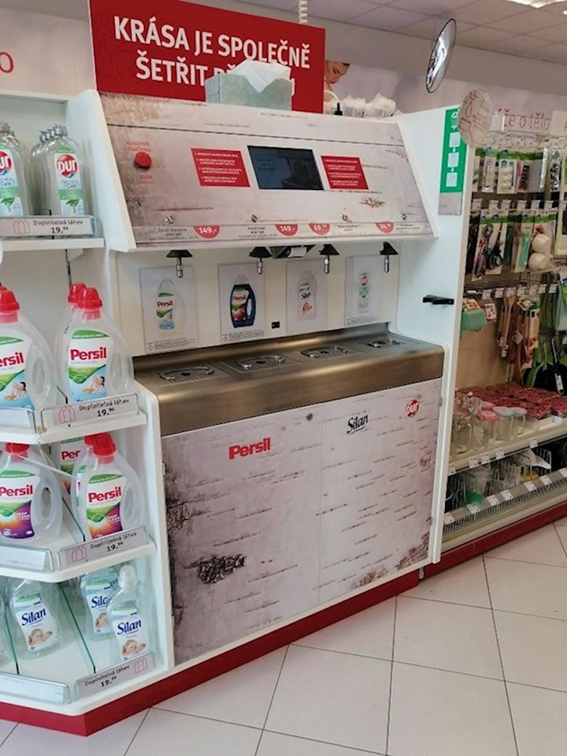 Na ovom mjestu u Pragu deterdžent možeš puniti u svoju već korištenu bocu