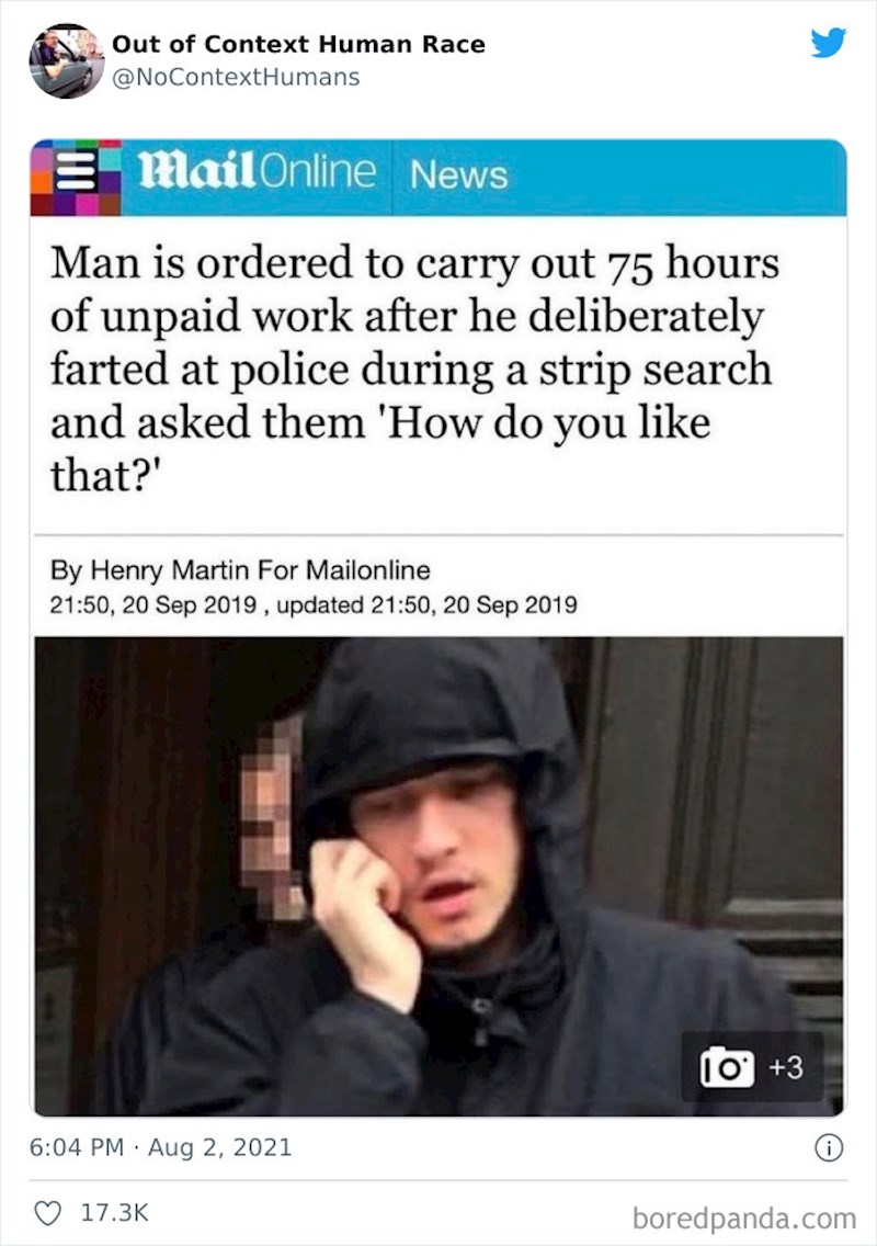 Uhićen jer je namjerno prdnuo tijekom pretresa