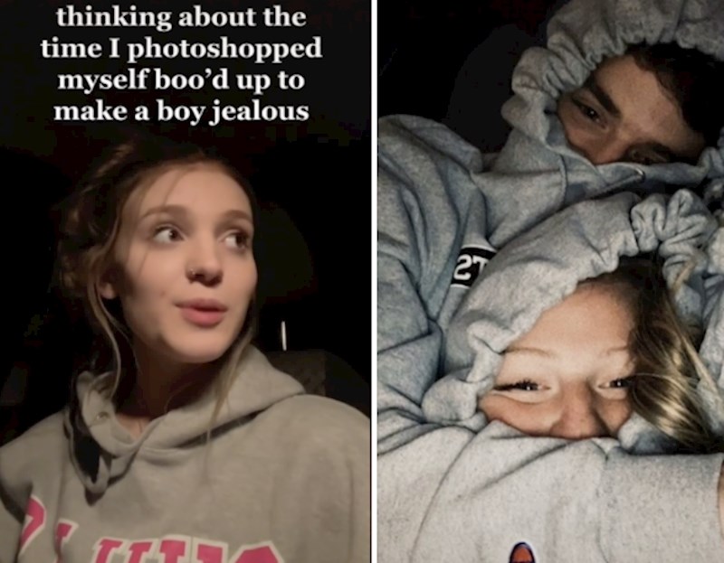 Fotošopirala sam se na random sliku s interneta da bivši bude ljubomoran