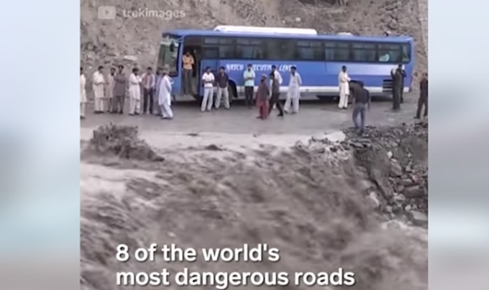 Ovo je 8 najopasnijih cesta na svijetu, snimke su stvarno nevjerojatne