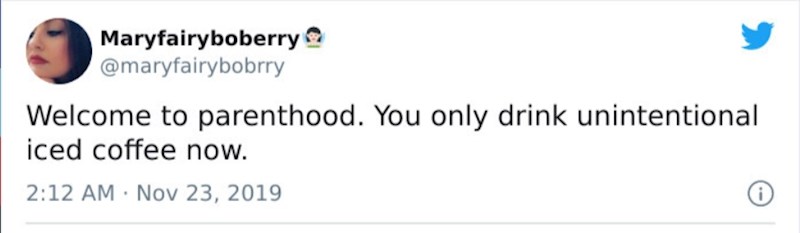 Dobrodošli u roditeljstvo! Odsada pijete samo ledenu kavu, ali ne s namjerom.