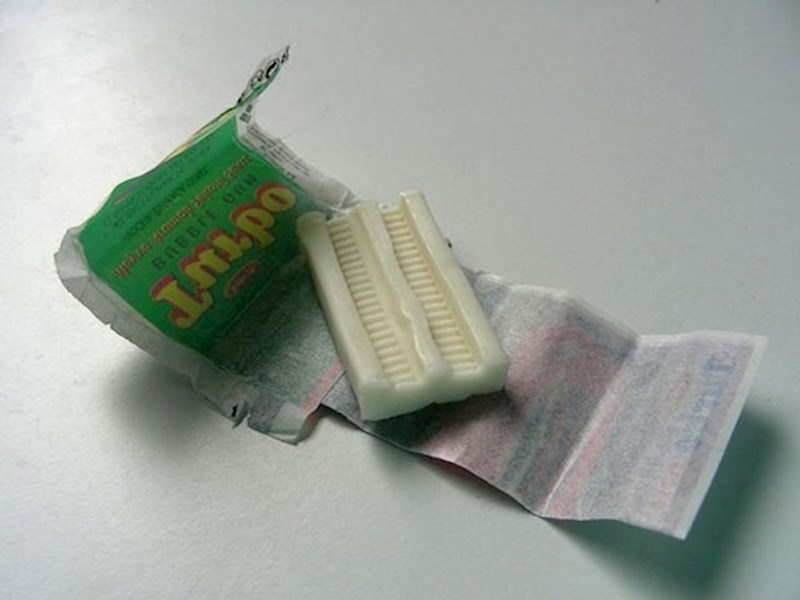 Žvakaće gume koje imaju i otisak kao od automobilske gume