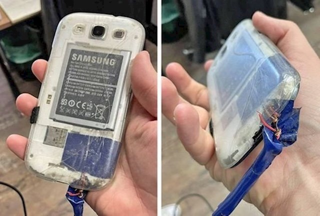 Ovako je pokušao napuniti mobitel
