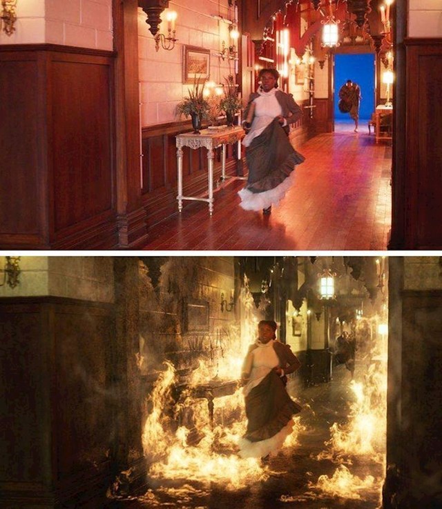 U filmu Lovecraft Country požar nije bio stvaran, glumica nije morala trčati kroz vatru