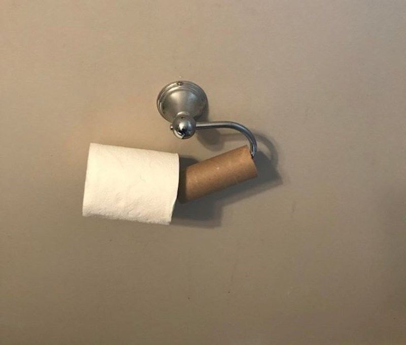 Promijenio je toaletni papir