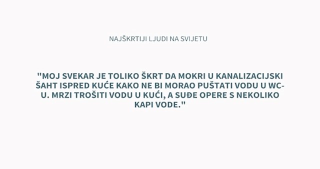 S njim se ne bismo rukovali, taj sigurno ni ruke ne pere