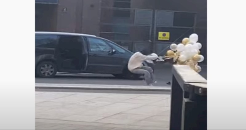 Pripremala je zabavu, a skoro je odletjela s balonima