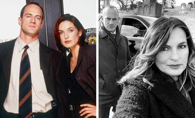 Christopher Meloni i Mariska Hargitay (Elliot Stabler i Olivia Benson)