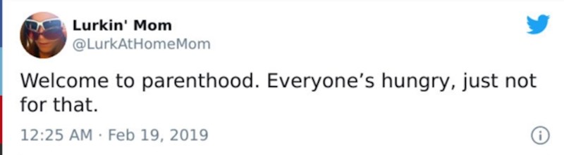 Dobrodošli u roditeljstvo! Svi su gladni, ali ne jede im se to.