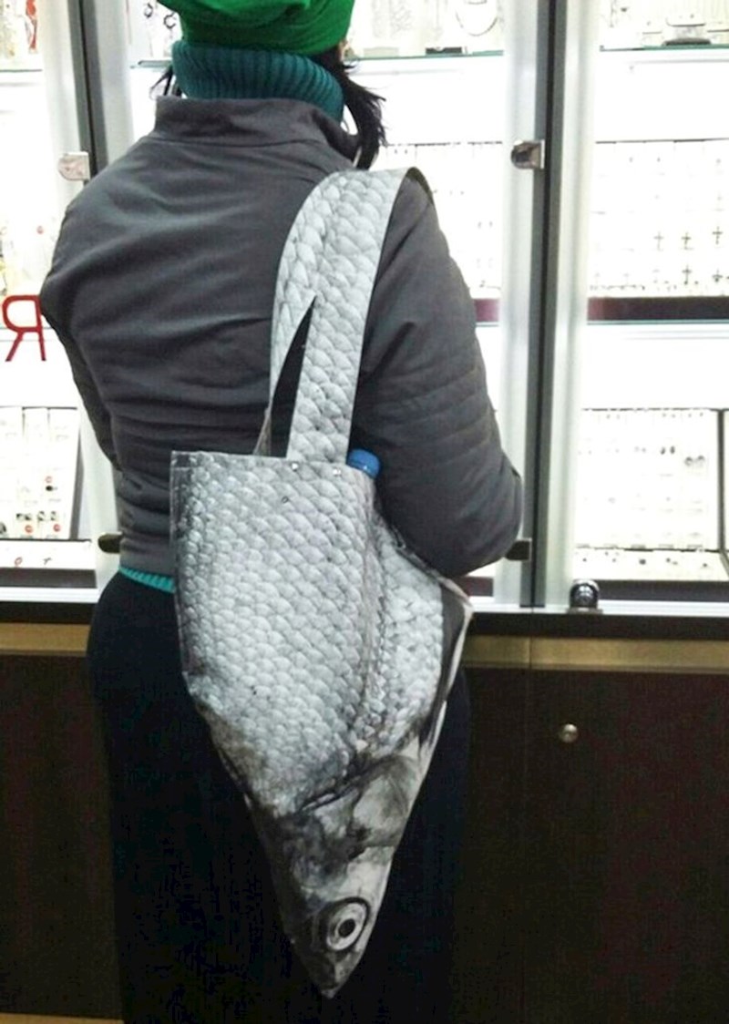 Ovo je torba samo kad ide na ribarnicu ili za inače?