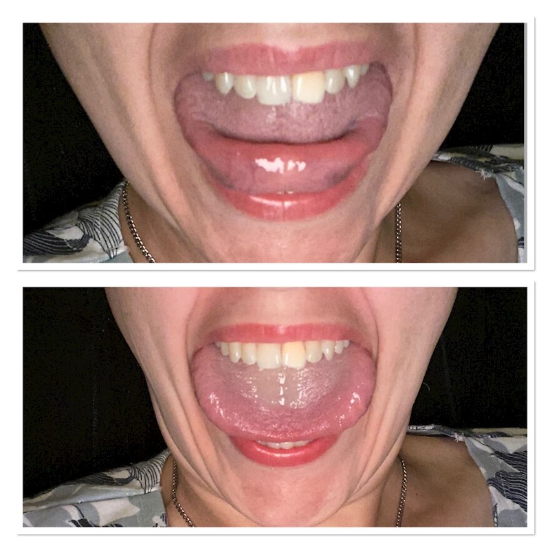 2. Jedan jako širok jezik kojeg može savinuti po sredini