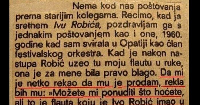 Facebookom se opet širi čuveni intervju naše poznate pjevačice, ova izjava je za anale