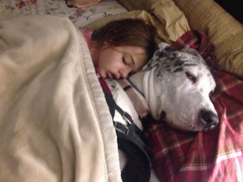 Kćer je bolesna i kad sam je otišla obići u sobu našla sam ih ovako u krevetu