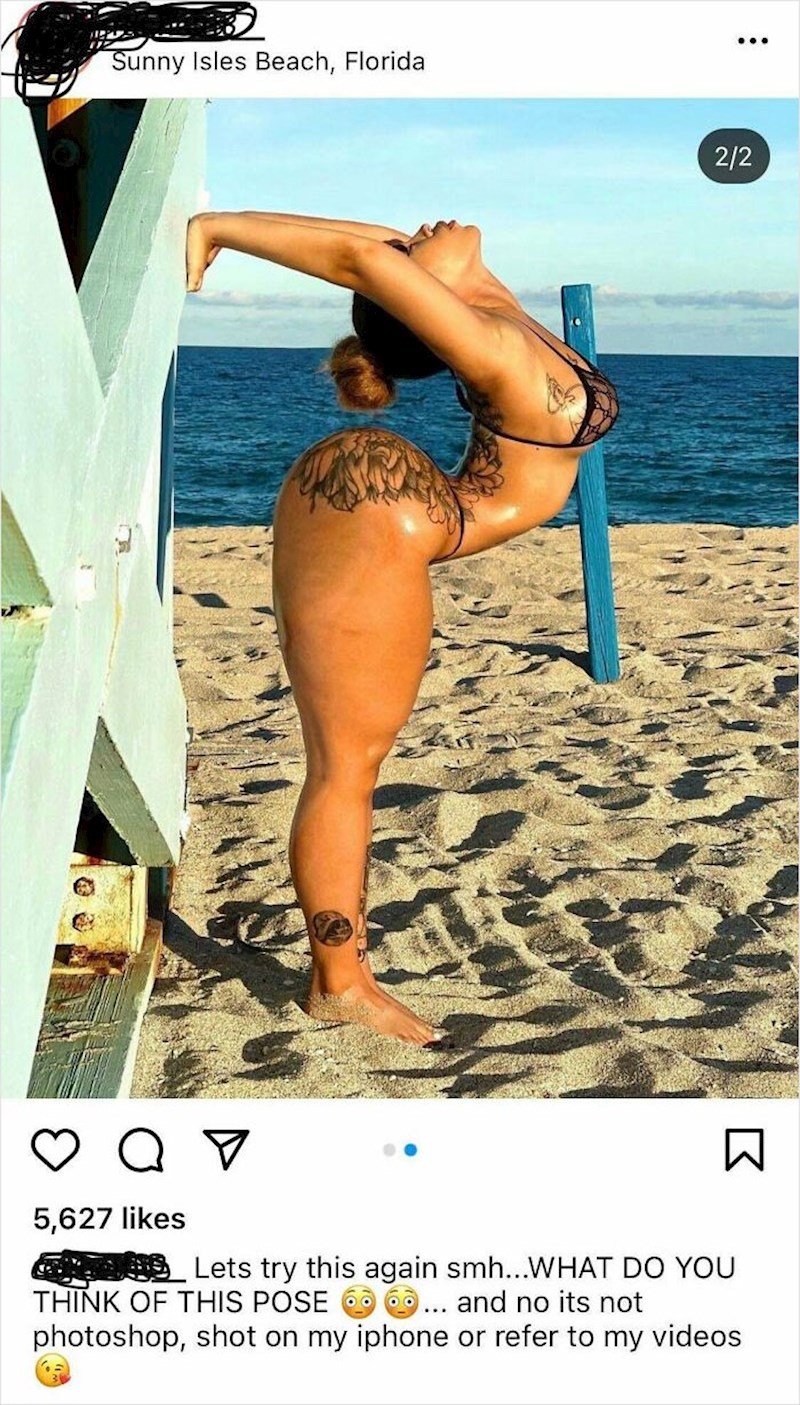 Još je napisala da ovo nije photoshop, hm kako da ne