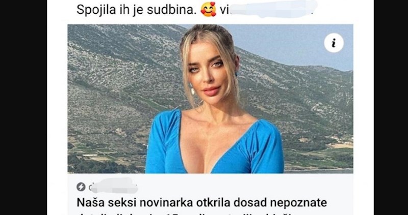 Naša novinarka je izjavila da je sudbina spojila s poznatim bivšim nogometašem, prvi komentar je top