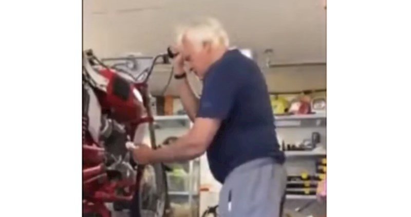 Morate vidjeti foru na koju je digao djeda, djed se nije oduševio