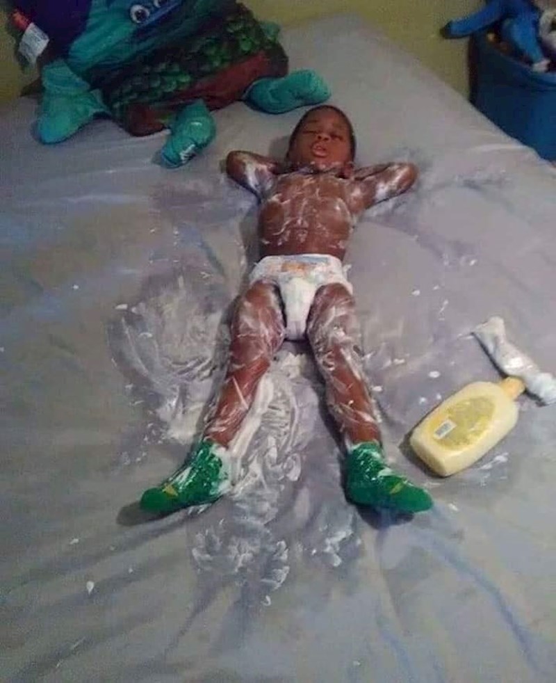 I zaspao blaženim snom