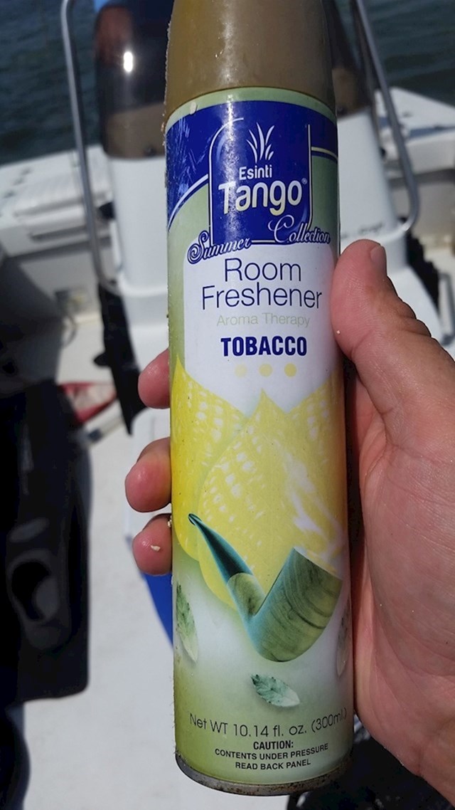 Osvježivač zraka s mirisom duhana?