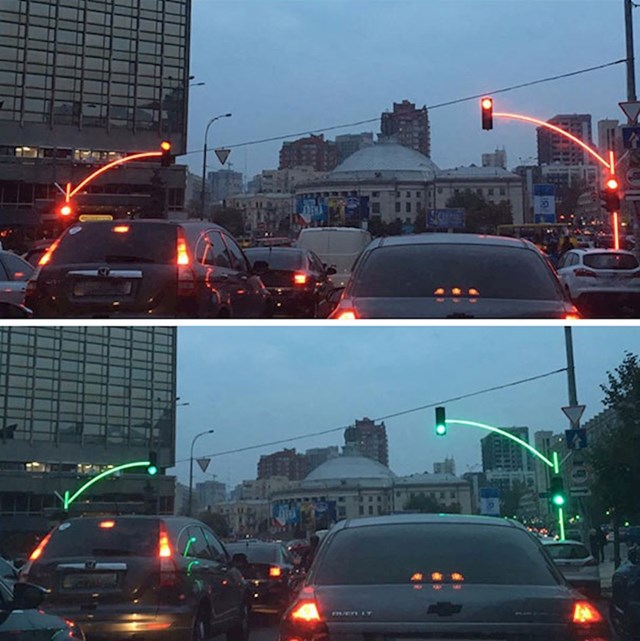 Genijalni semafori u Ukrajini