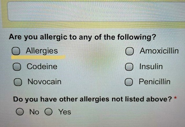 Alergičan na alergije?