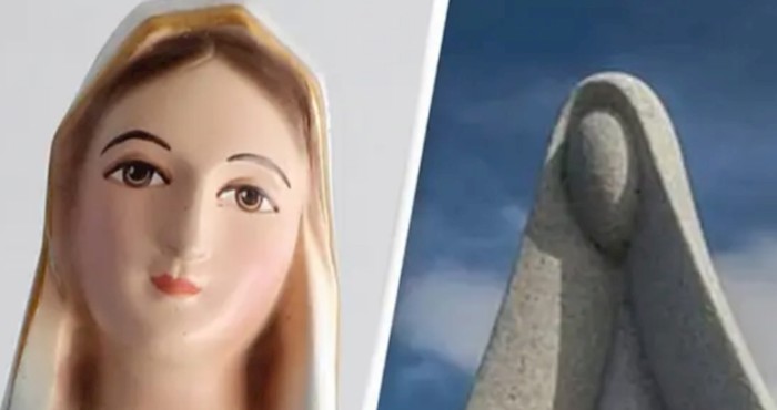 Internet umire od smijeha na kip Gospe, ovaj fail morate vidjeti da biste povjerovali