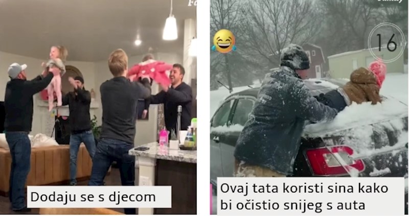 Tate ostavljeni sami s djecom uljepšat će vam dan