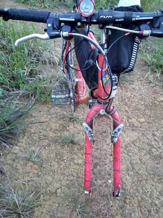 Dugo mi je trebalo da shvatim da ovaj bicikl ima kotač