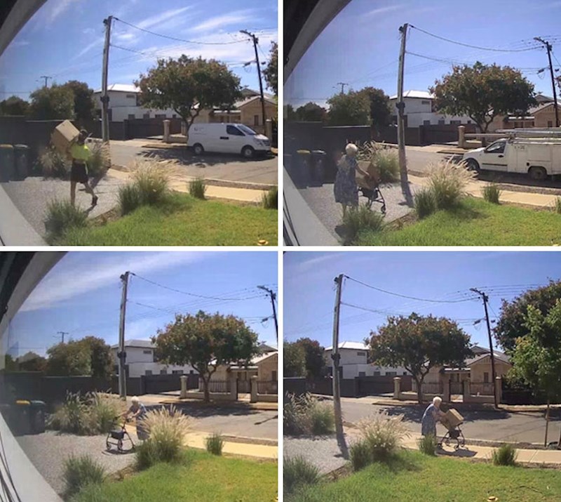 Starica je ukrala paket