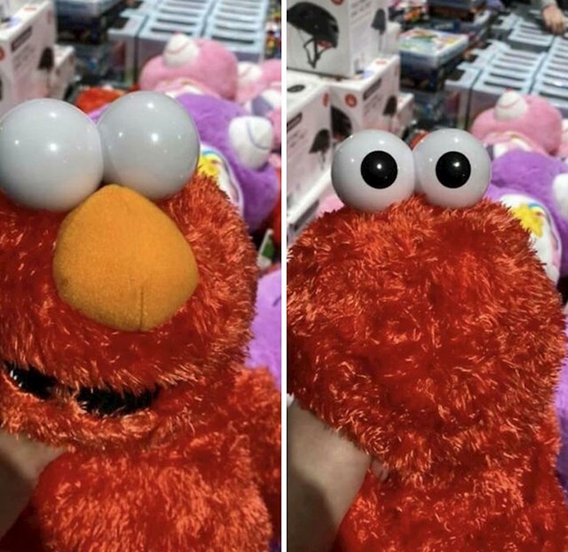 Elmu su oči s krive strane glave