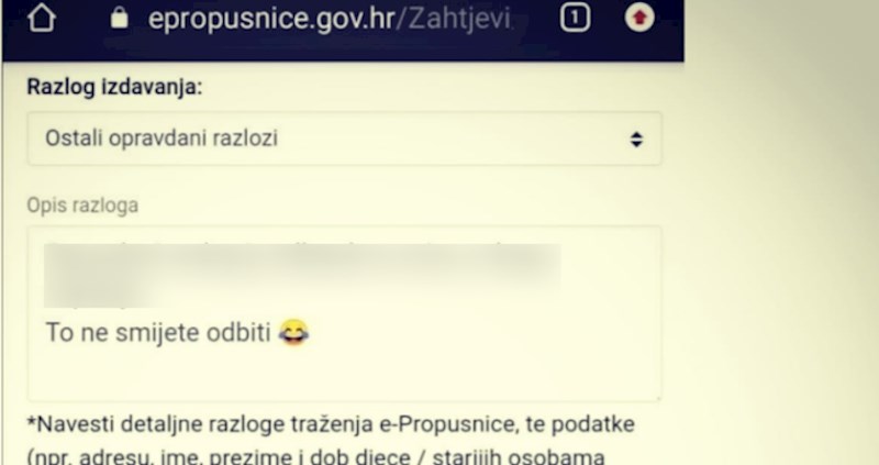 Ovaj tip je napravio šah-mat Stožeru: morate vidjeti razlog zbog kojeg je tražio propusnicu