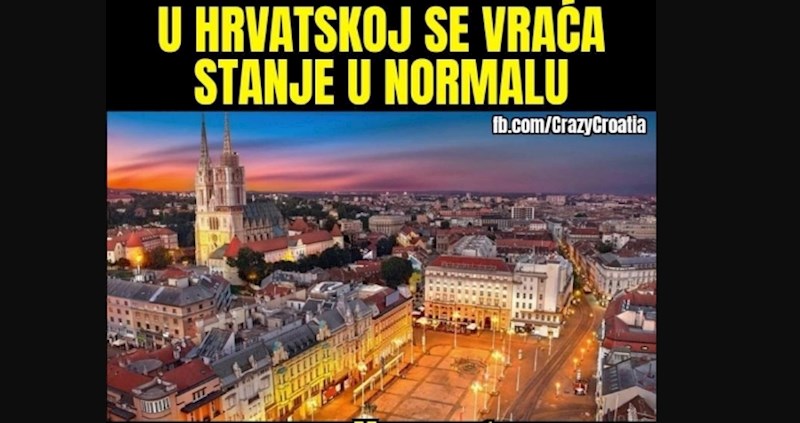 Danas svi dijele ovu foru: Znate po čemu znamo da se stanje u Hrvatskoj vraća u normalu?