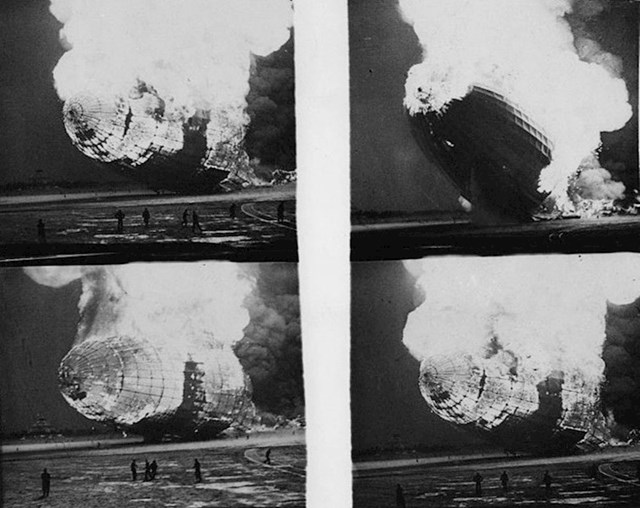 Cepelin je potpuno izgorio za samo 37 sekundi, a poginulo je 35 ljudi (od ukupno 97)