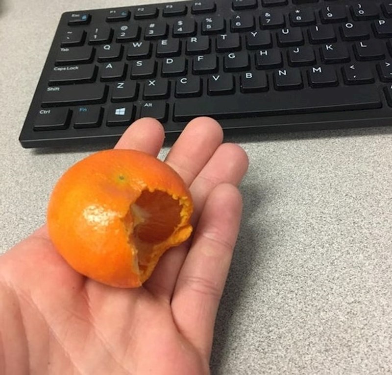 Moj kolega ovako jede