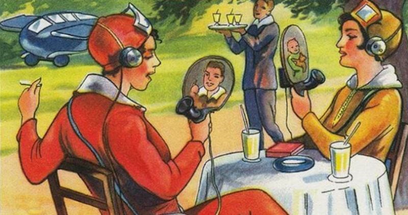 15 fotki koje pokazuju kako su ljudi prije 100 godina zamišljali budućnost