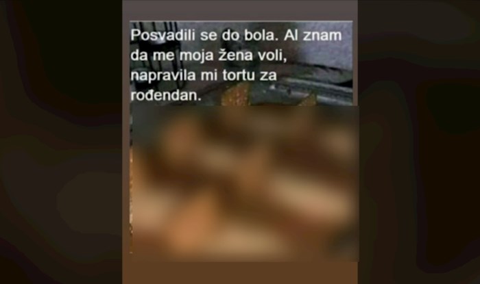 Posvađali su se krvnički, ali ipak mu je napravila tortu. Što mislite, je li mu oprostila?