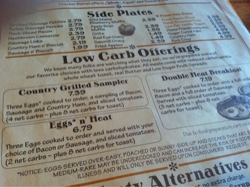 4. Kad je menu jako prljav i zanemaren, znači da je vrlo vjerojatno i sve ostalo jako prljavo i zanemareno