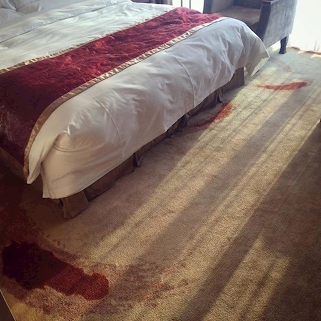 Tepih u ovom kineskom hotelu izgleda kao mjesto ubojstva