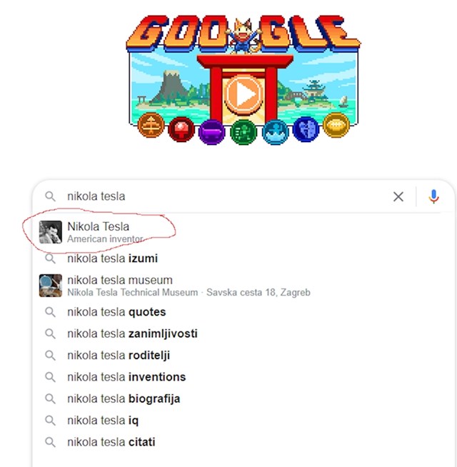 Dok se mi svađamo, Google ovo kaže svima koji guglaju Teslu: