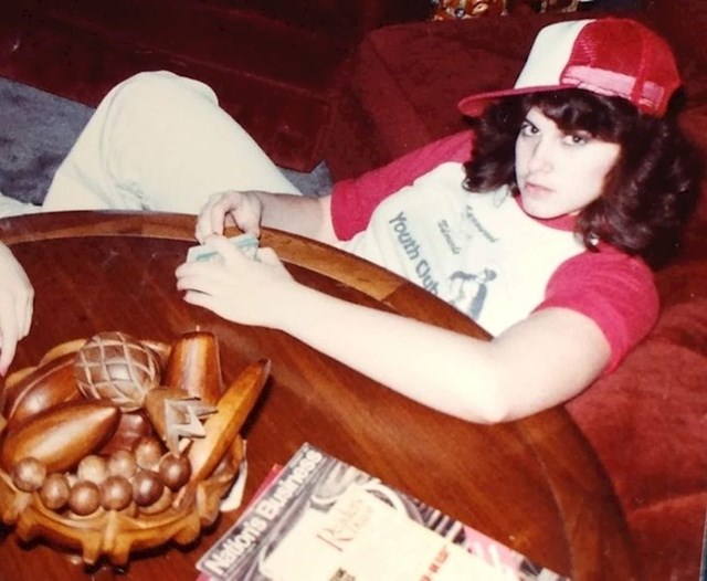 Moja mama fotkana 1978. godine. Imala je 13 tada
