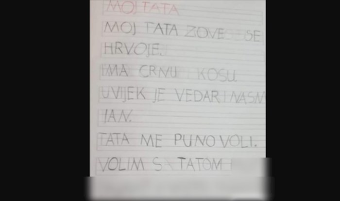 Dječak se pohvalio kako provodi vrijeme s tatom, nije ni svjestan u kakve ga je probleme uvalio